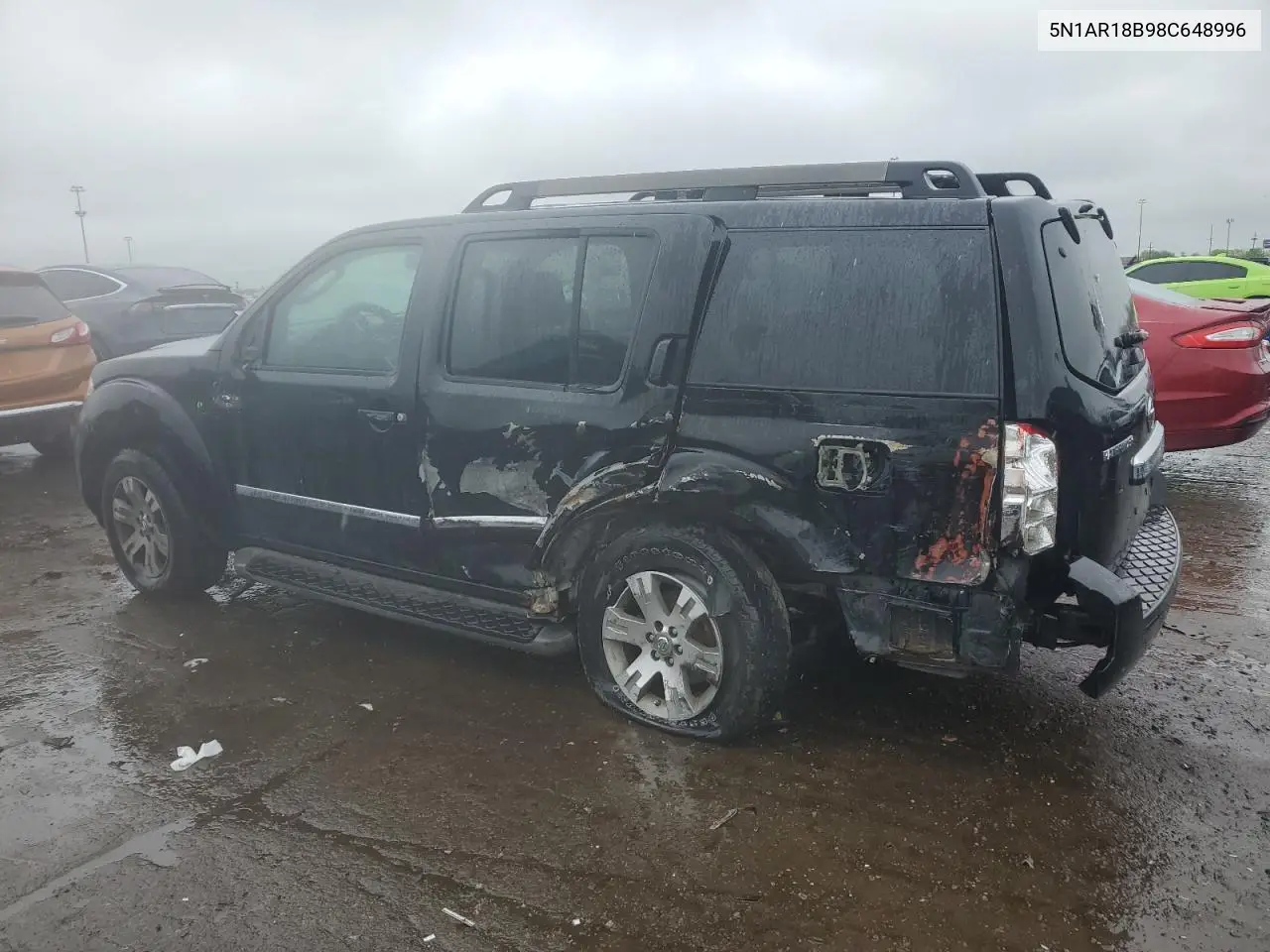 2008 Nissan Pathfinder S VIN: 5N1AR18B98C648996 Lot: 56830495