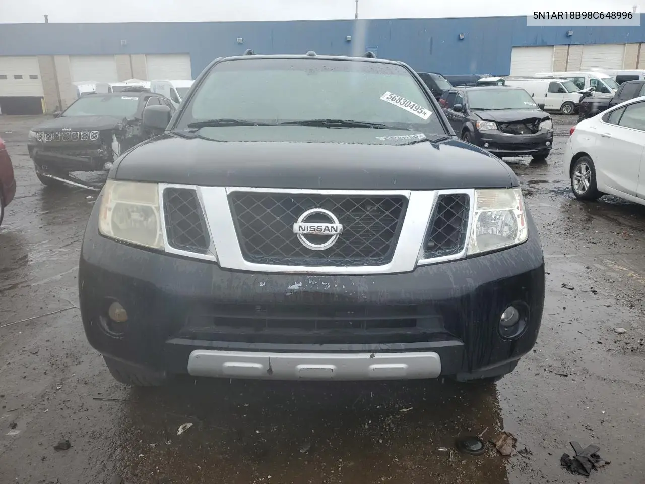 2008 Nissan Pathfinder S VIN: 5N1AR18B98C648996 Lot: 56830495