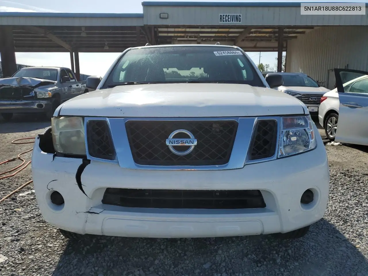 2008 Nissan Pathfinder S VIN: 5N1AR18U88C622813 Lot: 62458865