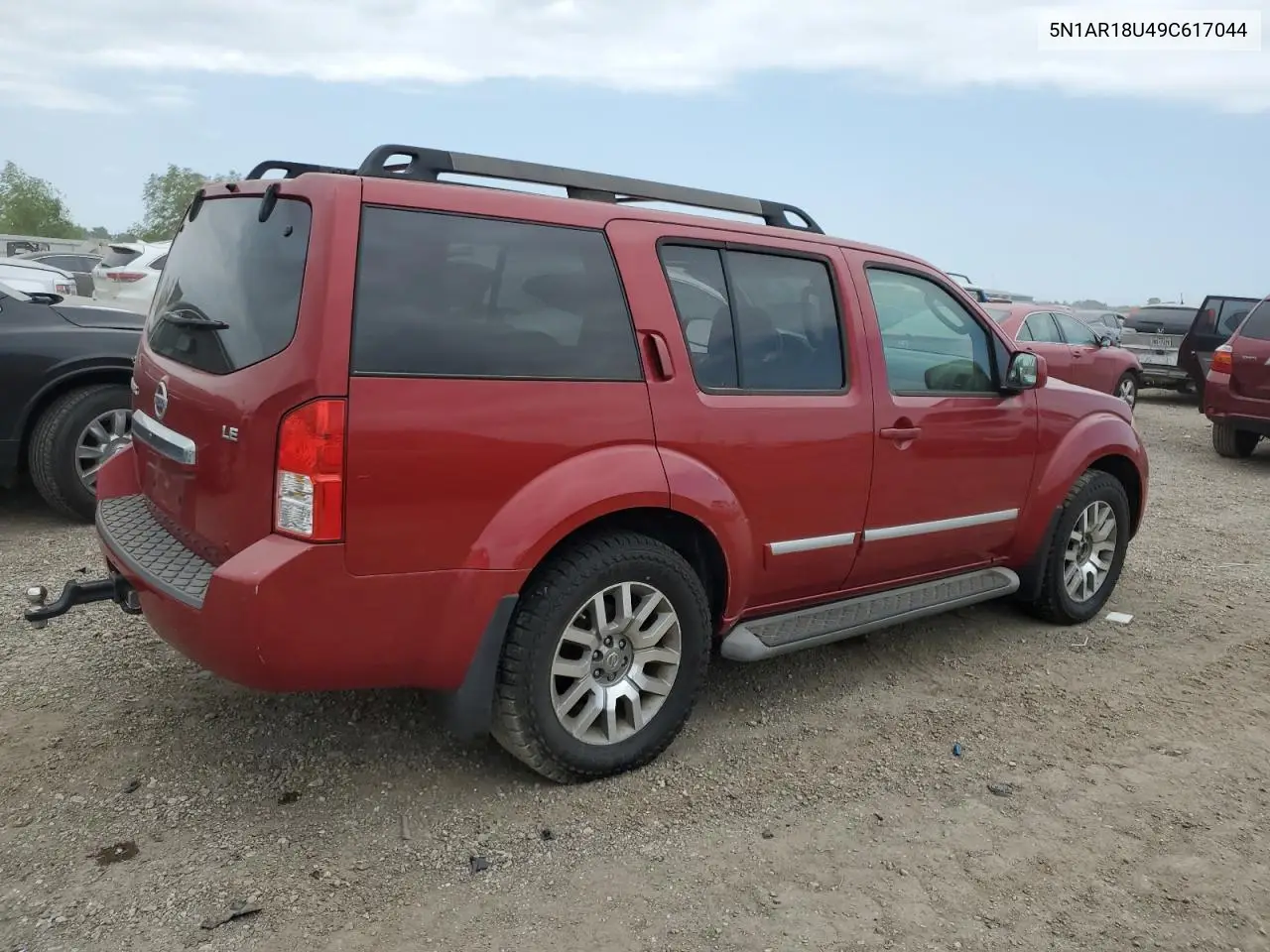 2009 Nissan Pathfinder S VIN: 5N1AR18U49C617044 Lot: 50466445