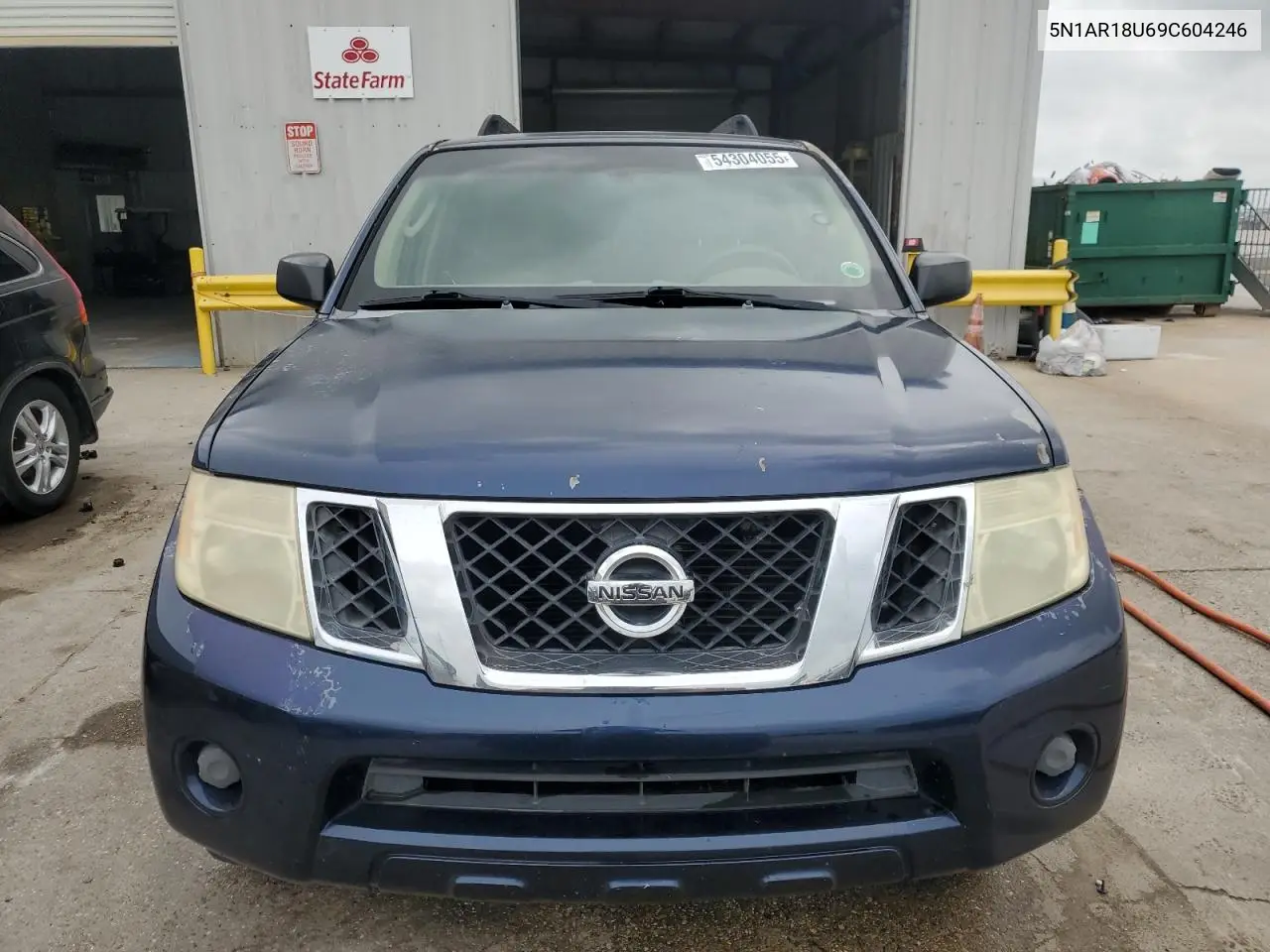 2009 Nissan Pathfinder S VIN: 5N1AR18U69C604246 Lot: 54304055