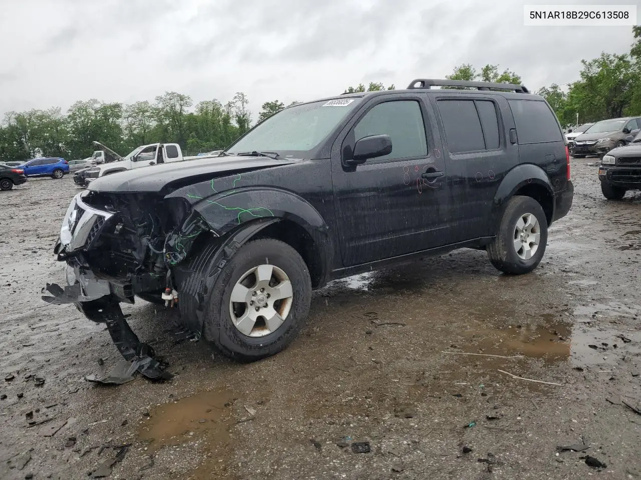 2009 Nissan Pathfinder S VIN: 5N1AR18B29C613508 Lot: 56536835