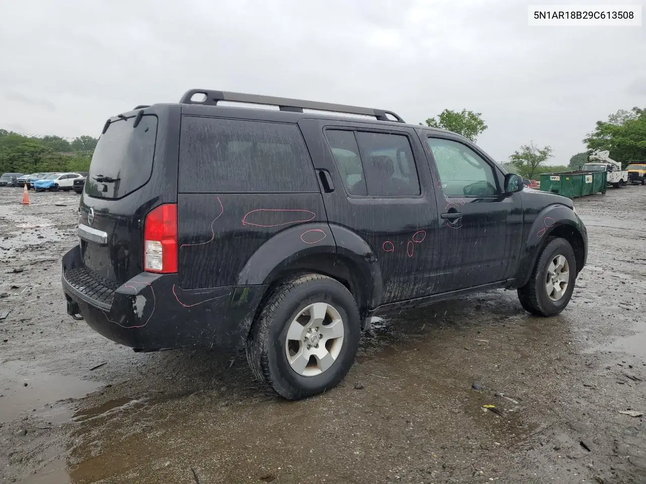 2009 Nissan Pathfinder S VIN: 5N1AR18B29C613508 Lot: 56536835