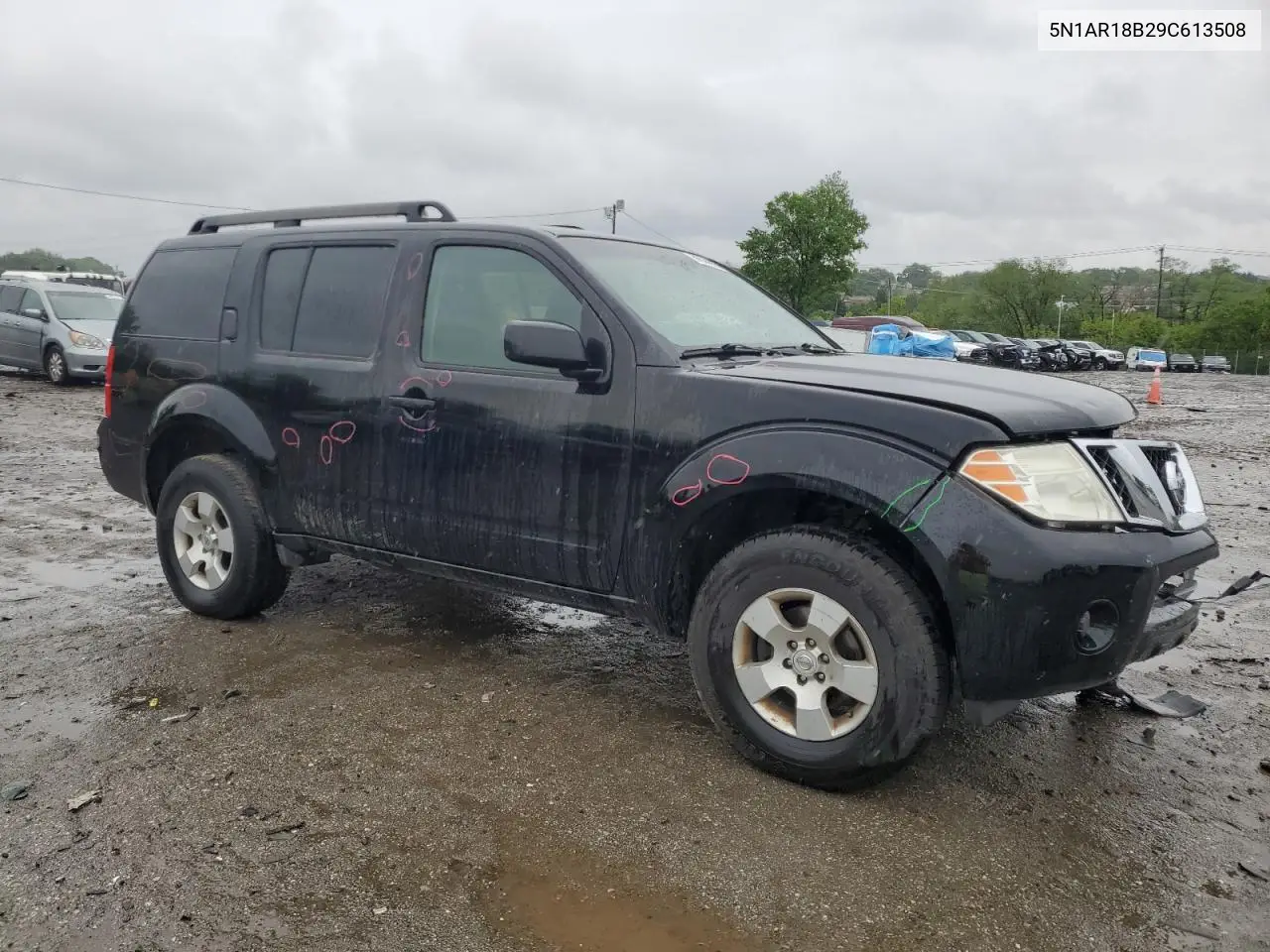 2009 Nissan Pathfinder S VIN: 5N1AR18B29C613508 Lot: 56536835