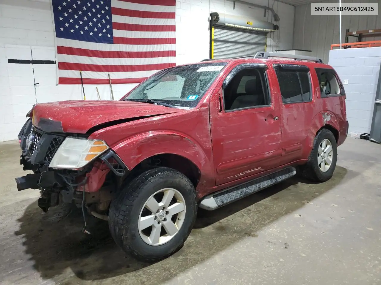2009 Nissan Pathfinder S VIN: 5N1AR18B49C612425 Lot: 61185745