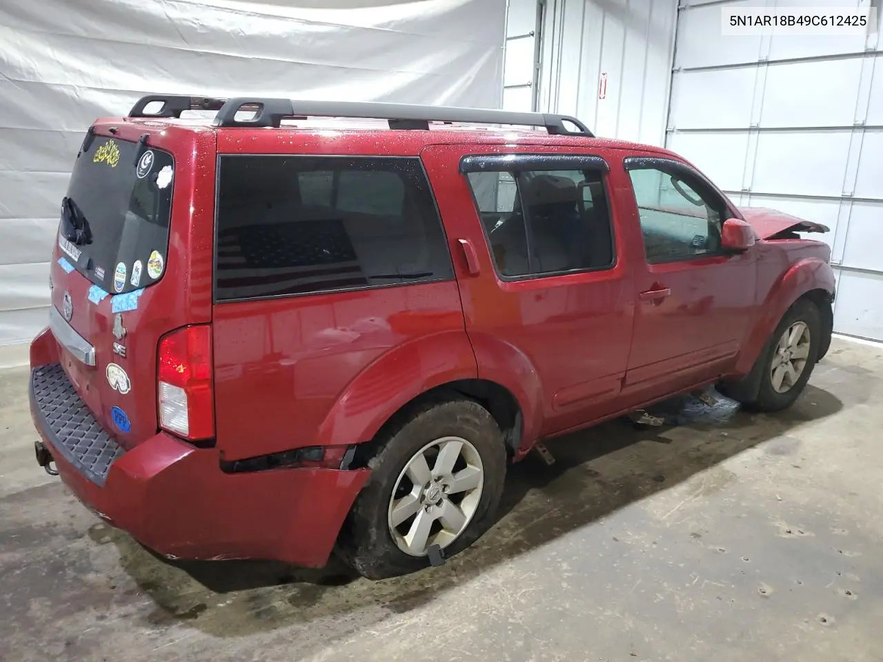 2009 Nissan Pathfinder S VIN: 5N1AR18B49C612425 Lot: 61185745