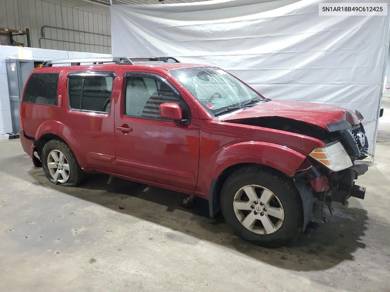 2009 Nissan Pathfinder S VIN: 5N1AR18B49C612425 Lot: 61185745
