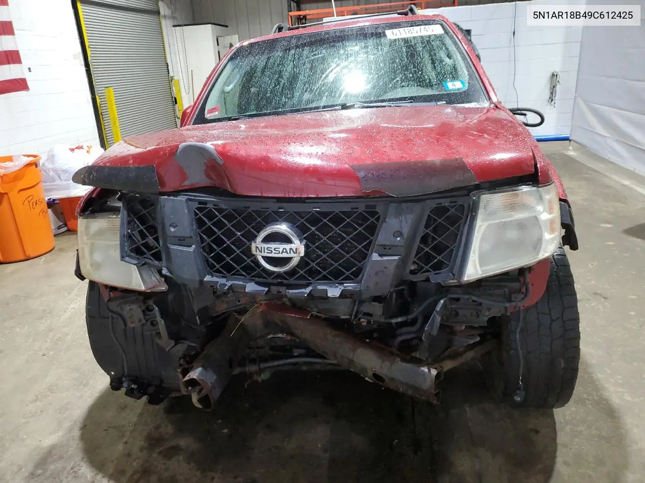 2009 Nissan Pathfinder S VIN: 5N1AR18B49C612425 Lot: 61185745