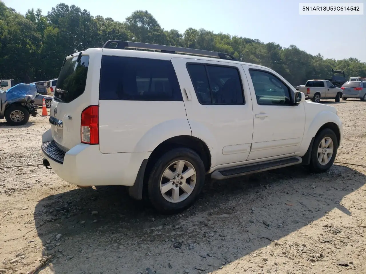 2009 Nissan Pathfinder S VIN: 5N1AR18U59C614542 Lot: 61958245