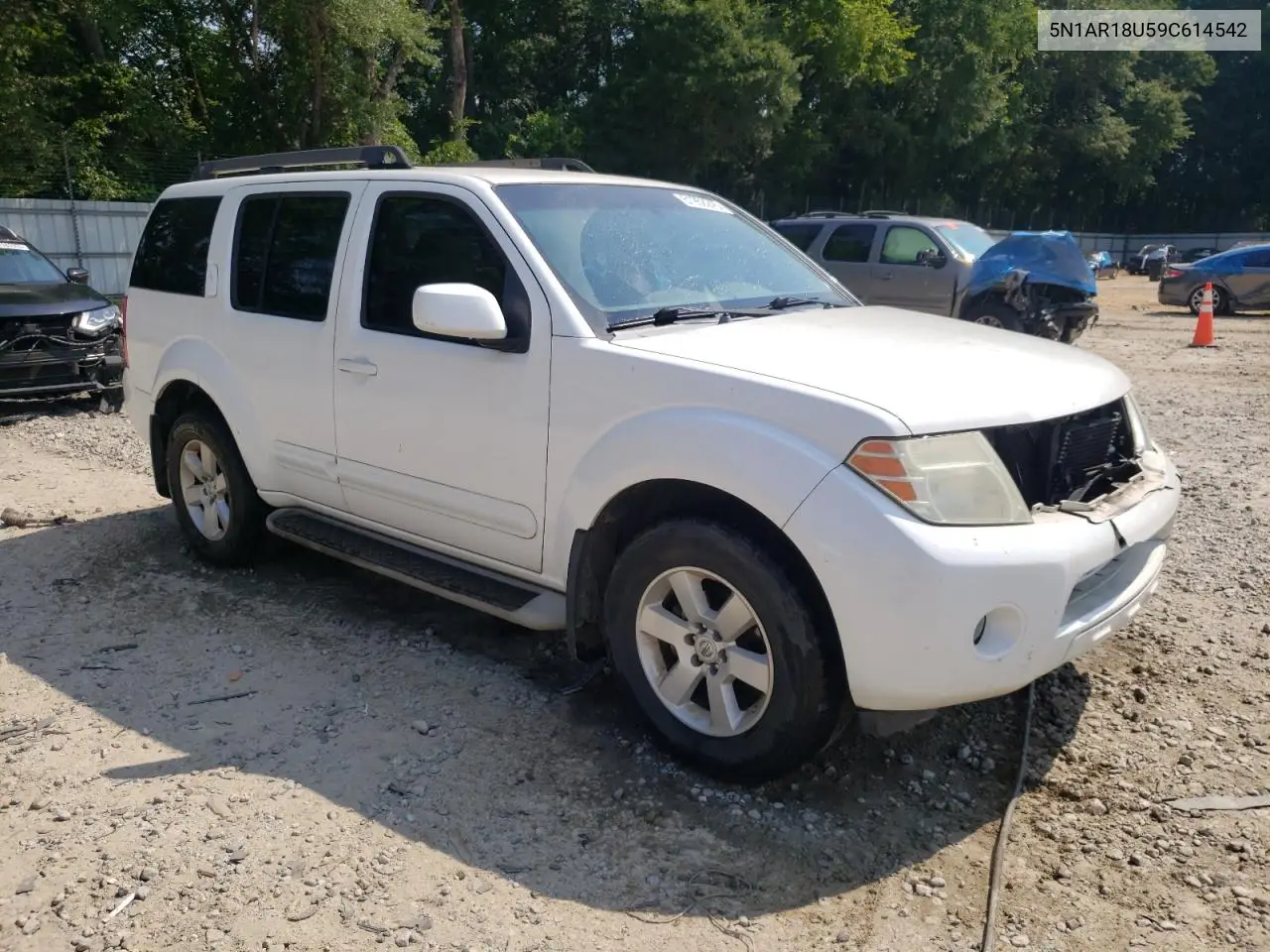 2009 Nissan Pathfinder S VIN: 5N1AR18U59C614542 Lot: 61958245
