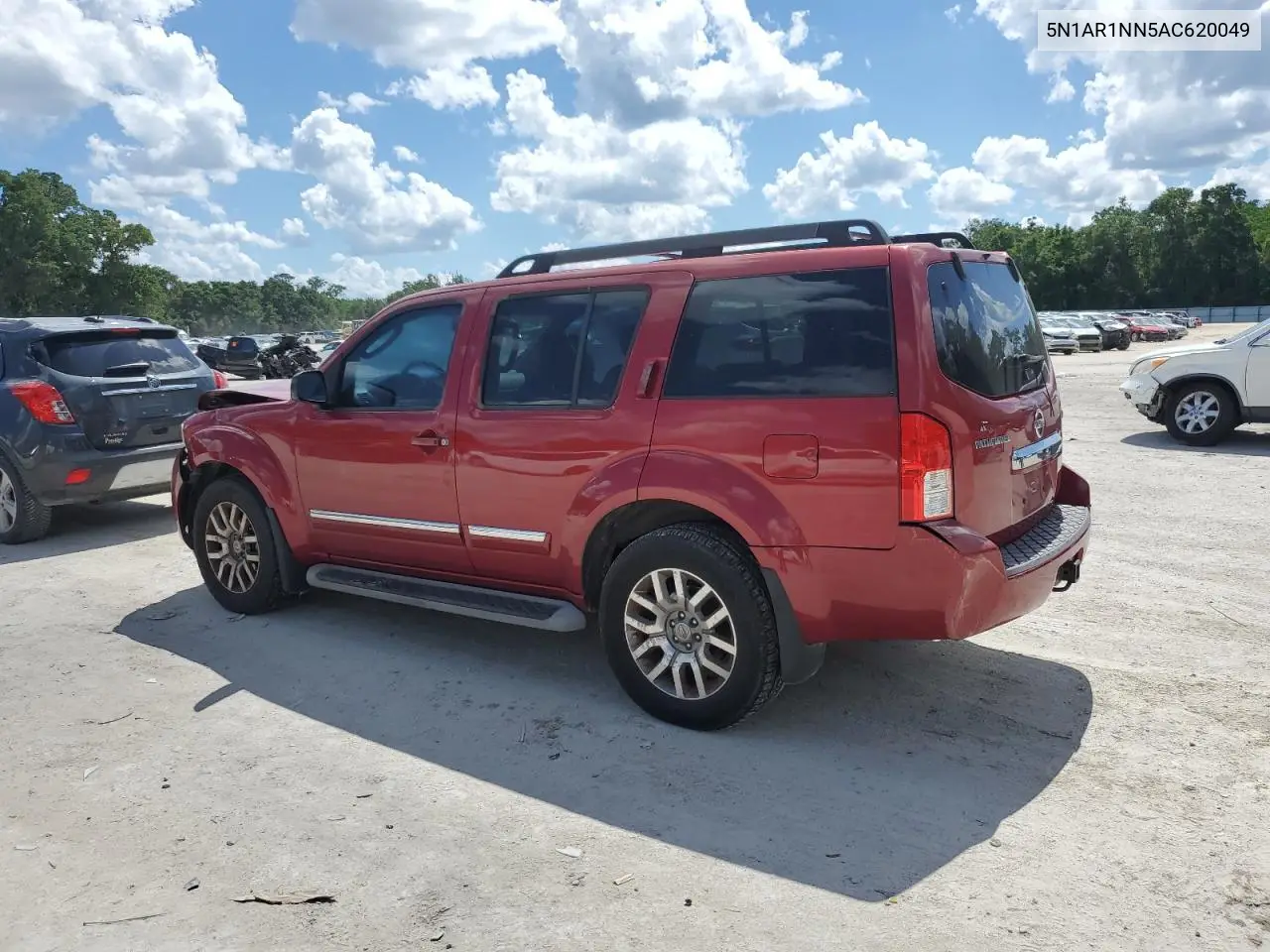 2010 Nissan Pathfinder S VIN: 5N1AR1NN5AC620049 Lot: 57027365