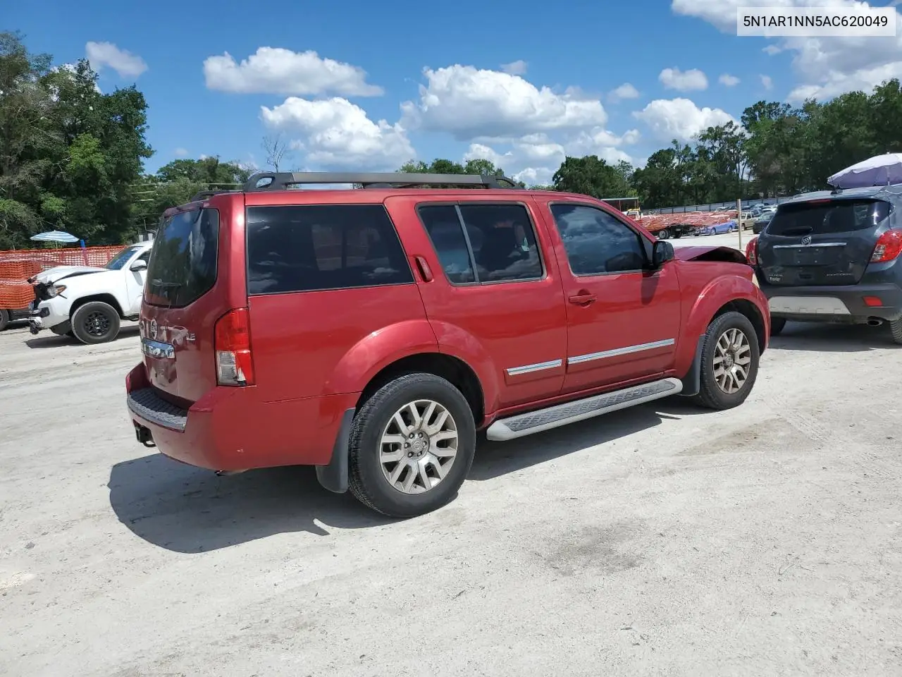 2010 Nissan Pathfinder S VIN: 5N1AR1NN5AC620049 Lot: 57027365