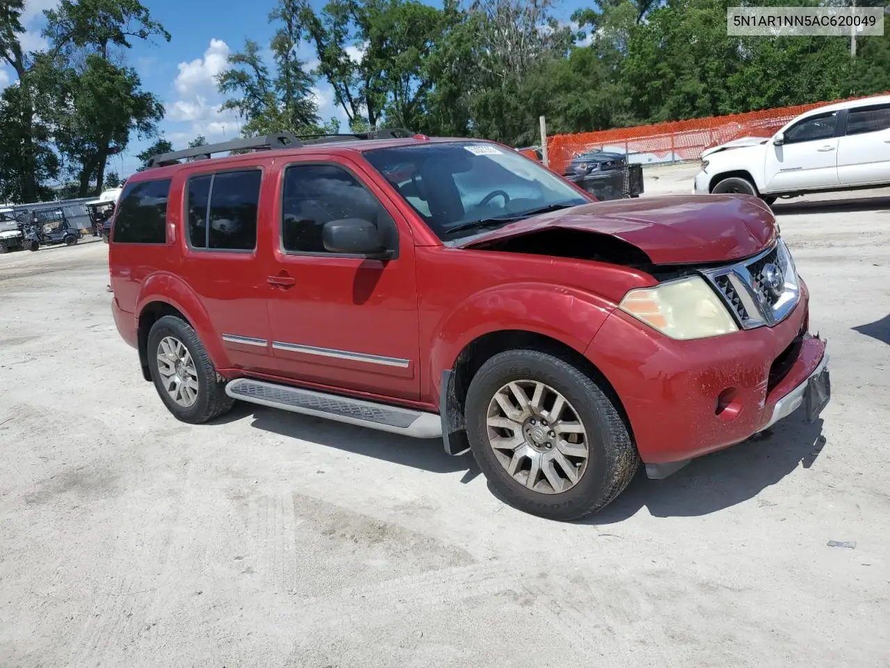 2010 Nissan Pathfinder S VIN: 5N1AR1NN5AC620049 Lot: 57027365