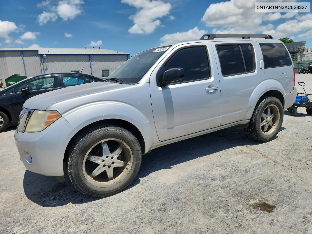 2010 Nissan Pathfinder S VIN: 5N1AR1NN3AC628327 Lot: 61051365