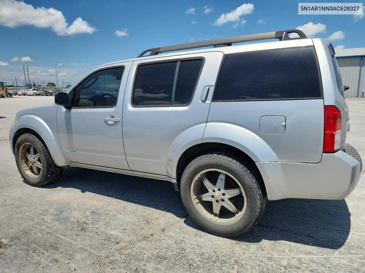 2010 Nissan Pathfinder S VIN: 5N1AR1NN3AC628327 Lot: 61051365