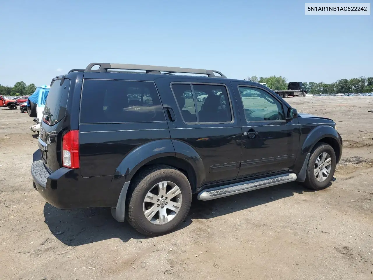 2010 Nissan Pathfinder S VIN: 5N1AR1NB1AC622242 Lot: 62639055