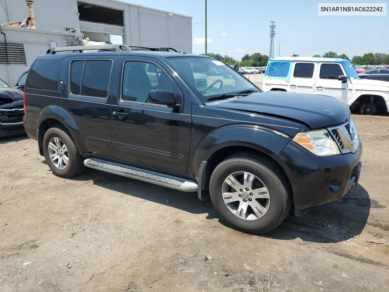 2010 Nissan Pathfinder S VIN: 5N1AR1NB1AC622242 Lot: 62639055