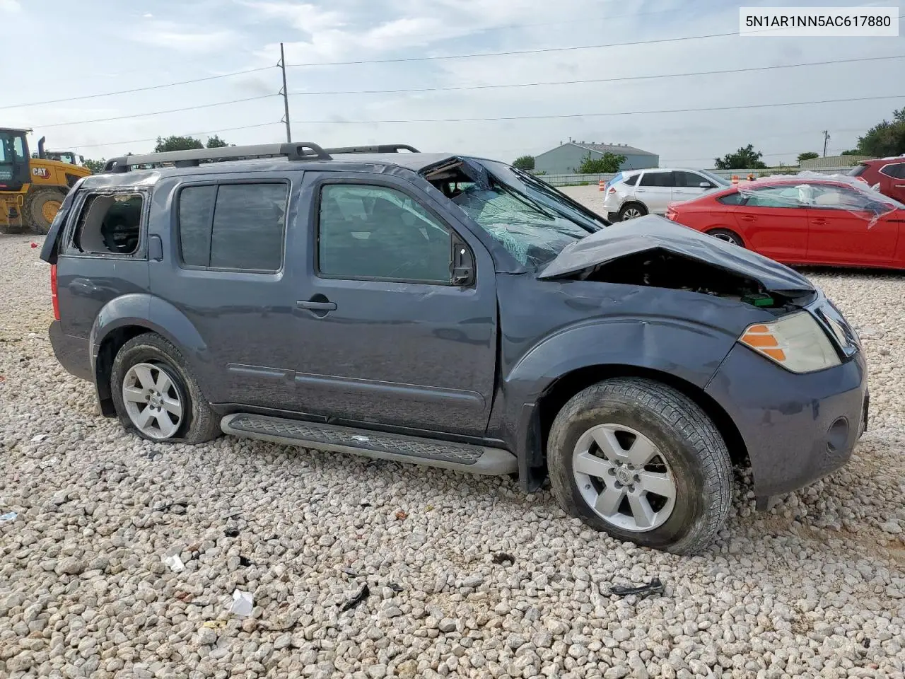 2010 Nissan Pathfinder S VIN: 5N1AR1NN5AC617880 Lot: 62767475