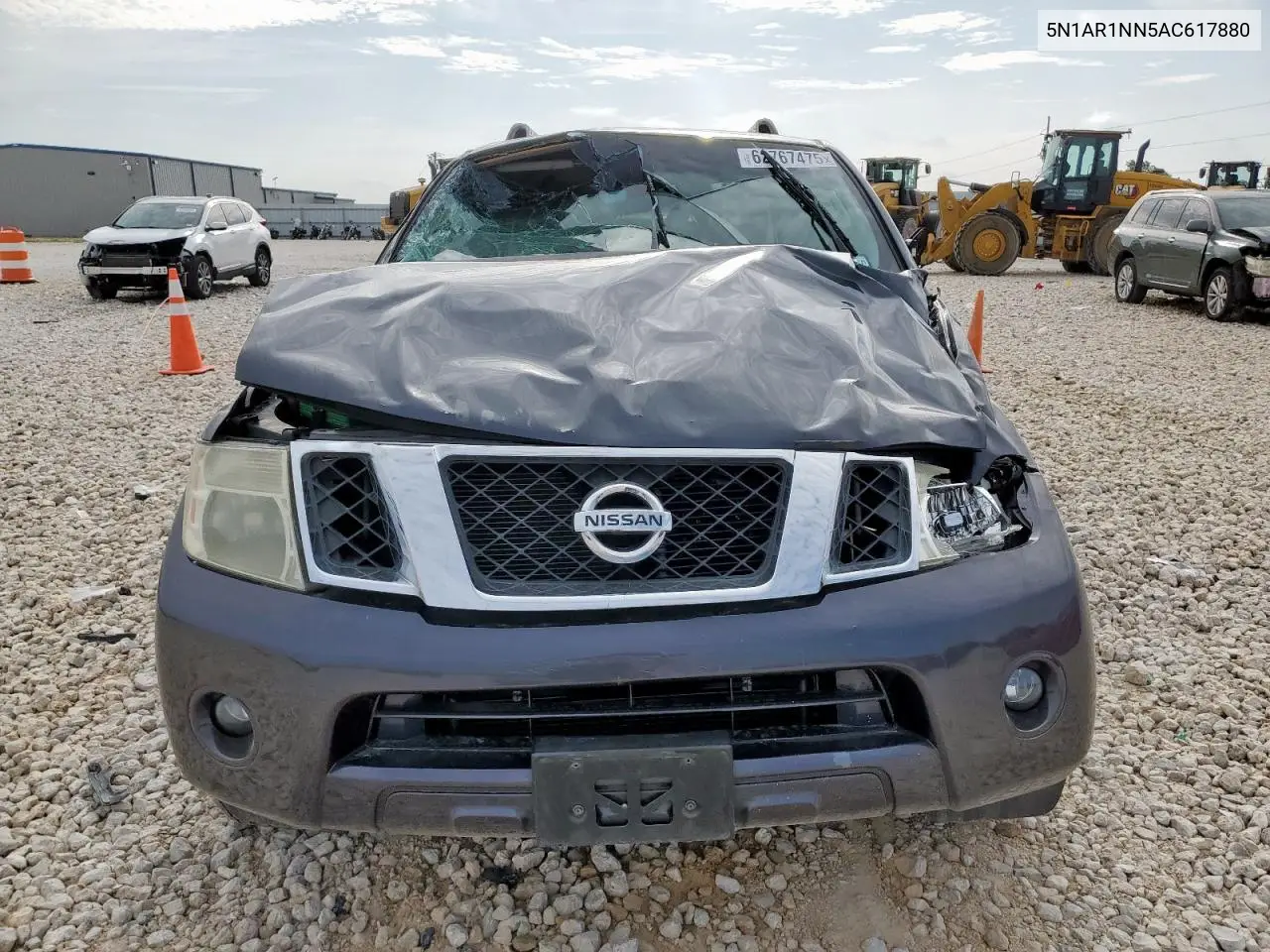 2010 Nissan Pathfinder S VIN: 5N1AR1NN5AC617880 Lot: 62767475