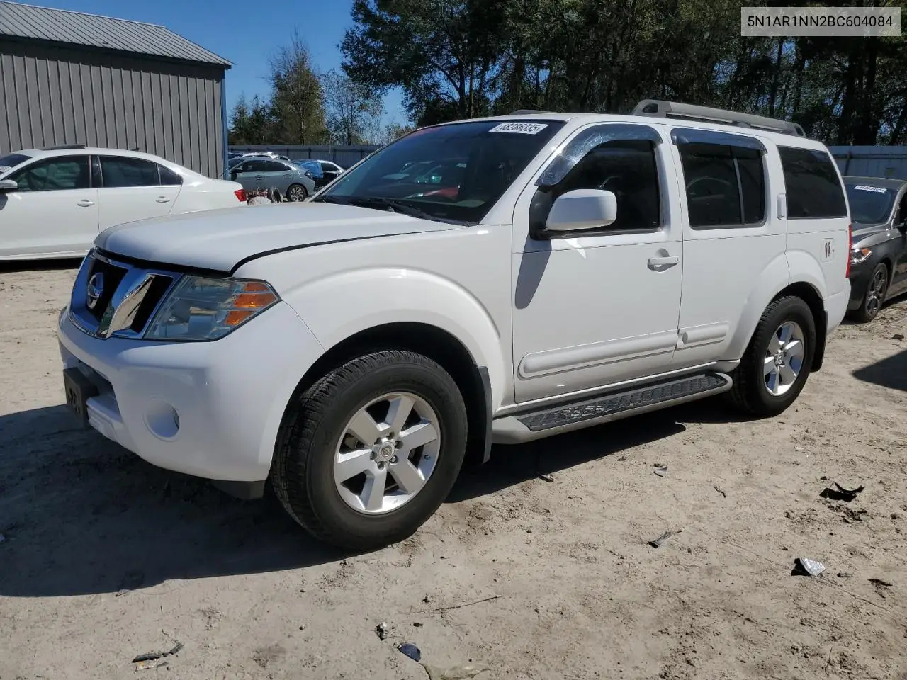 2011 Nissan Pathfinder S VIN: 5N1AR1NN2BC604084 Lot: 48286335