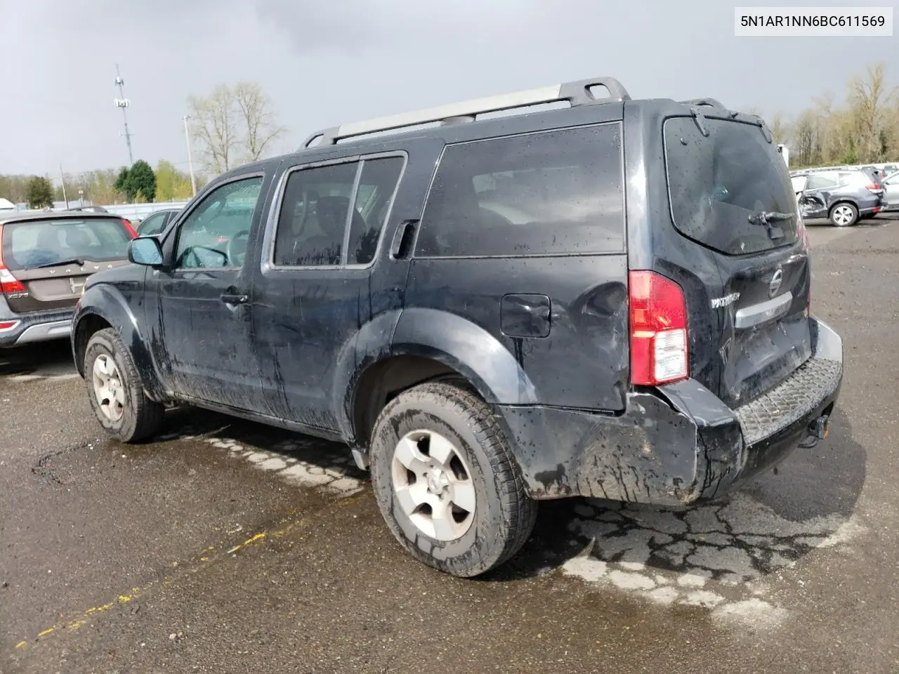 2011 Nissan Pathfinder S VIN: 5N1AR1NN6BC611569 Lot: 51183815