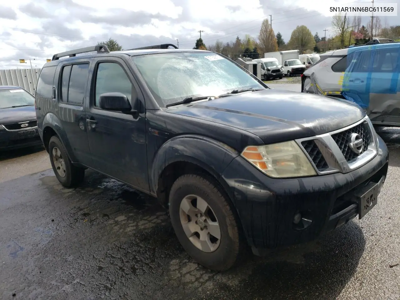 2011 Nissan Pathfinder S VIN: 5N1AR1NN6BC611569 Lot: 51183815