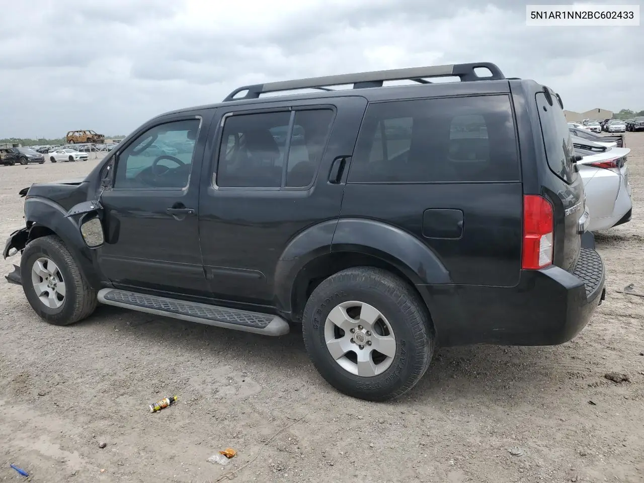 2011 Nissan Pathfinder S VIN: 5N1AR1NN2BC602433 Lot: 51319065