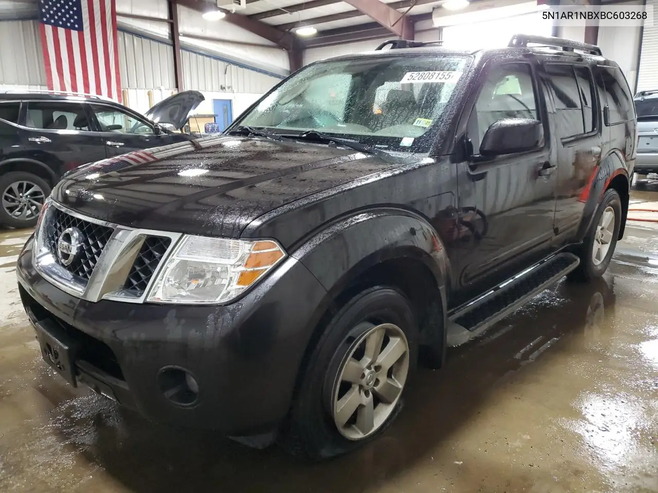 2011 Nissan Pathfinder S VIN: 5N1AR1NBXBC603268 Lot: 52808155