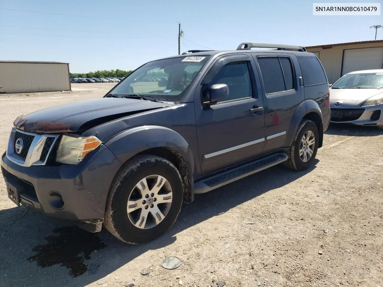 2011 Nissan Pathfinder S VIN: 5N1AR1NN0BC610479 Lot: 56422505