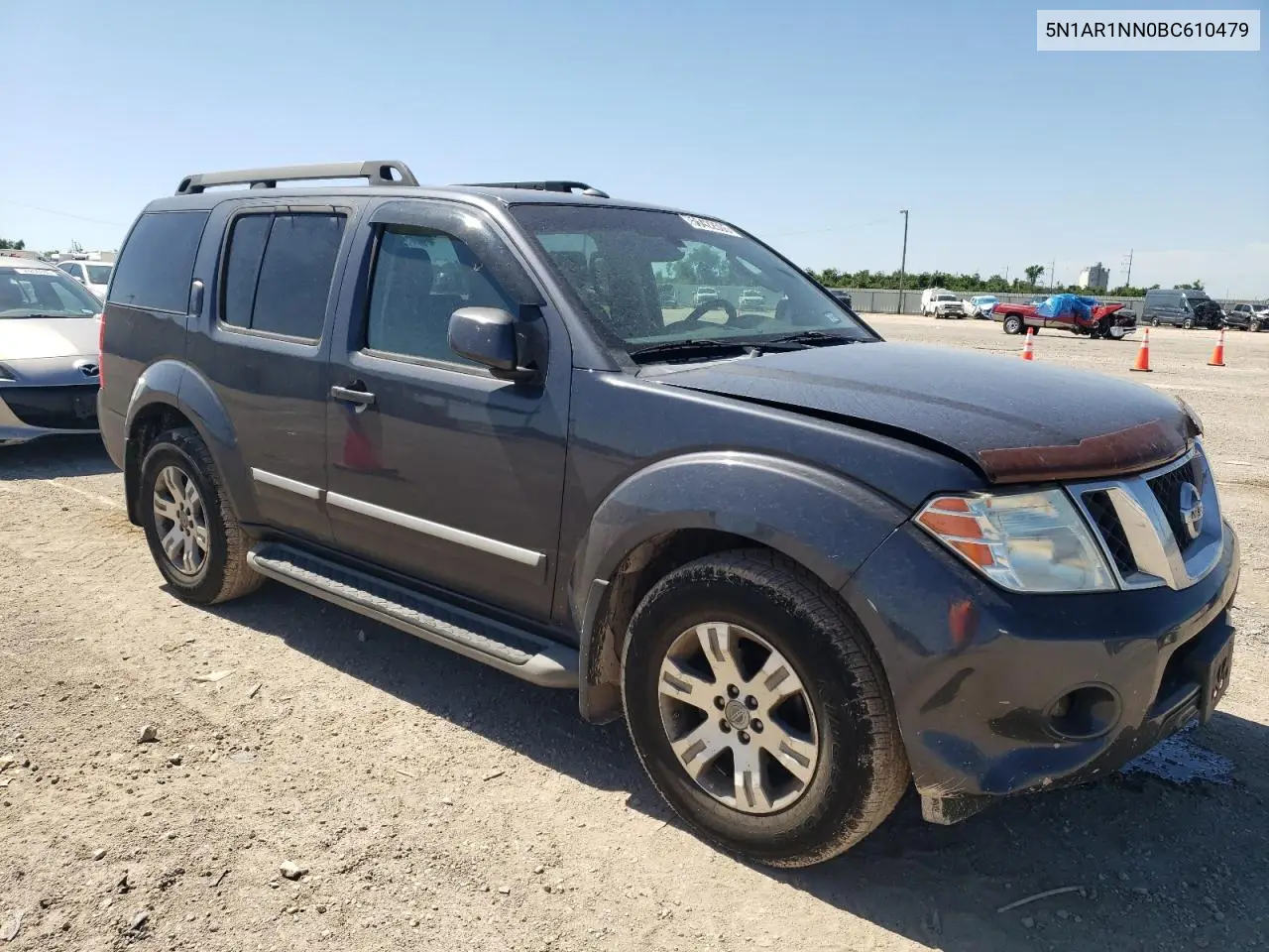 2011 Nissan Pathfinder S VIN: 5N1AR1NN0BC610479 Lot: 56422505
