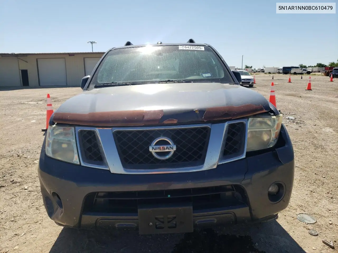 2011 Nissan Pathfinder S VIN: 5N1AR1NN0BC610479 Lot: 56422505