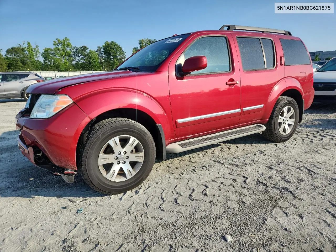 2011 Nissan Pathfinder S VIN: 5N1AR1NB0BC621875 Lot: 62272575