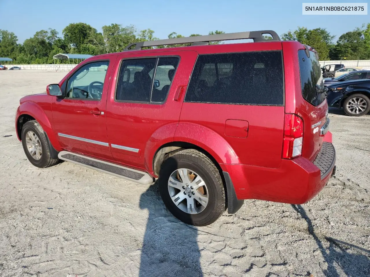 2011 Nissan Pathfinder S VIN: 5N1AR1NB0BC621875 Lot: 62272575