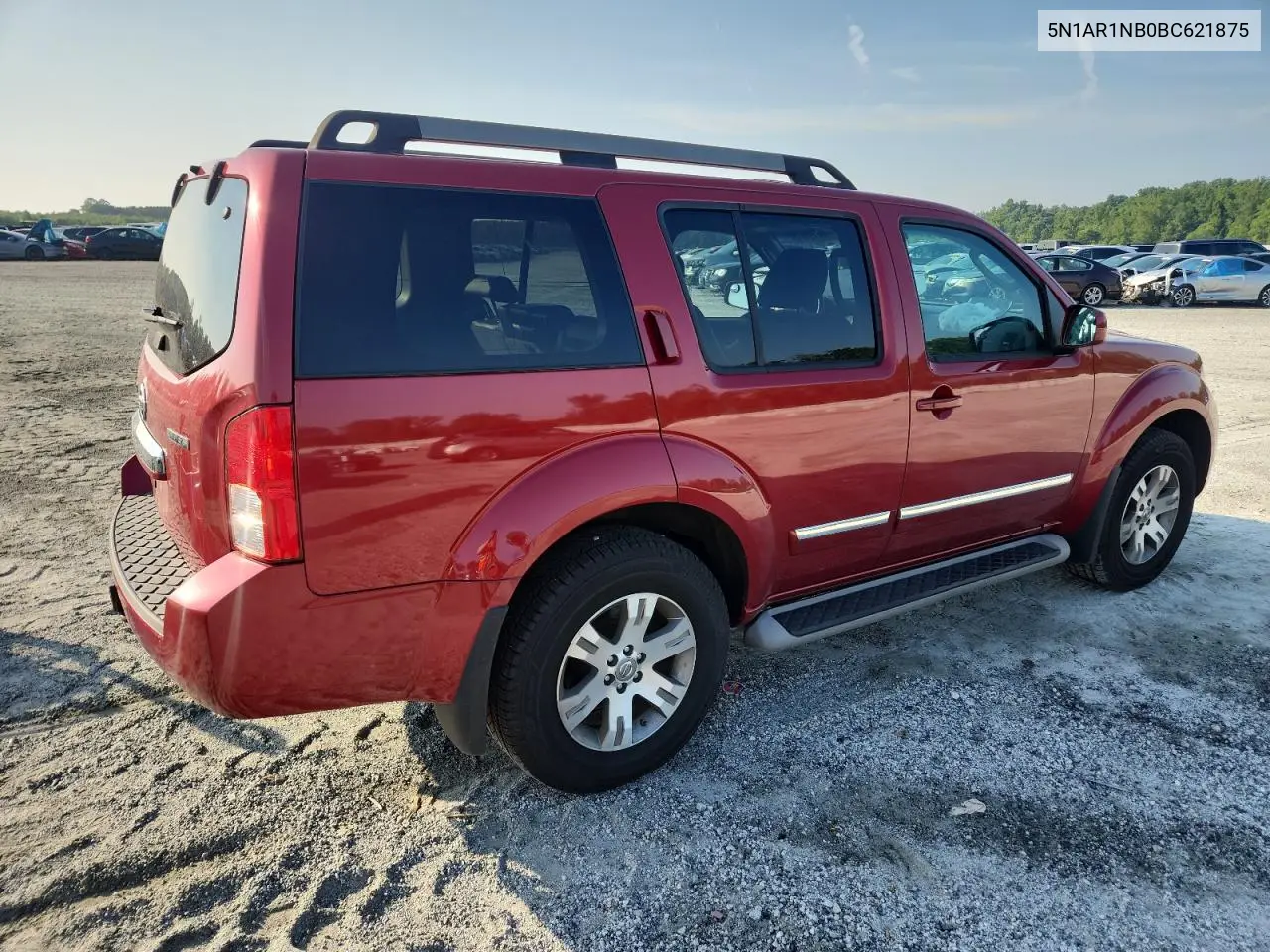 2011 Nissan Pathfinder S VIN: 5N1AR1NB0BC621875 Lot: 62272575