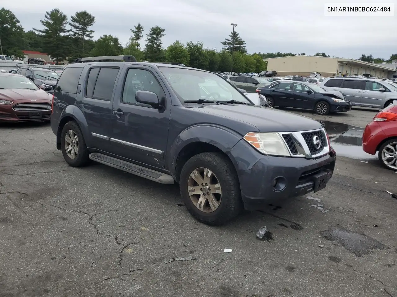 2011 Nissan Pathfinder S VIN: 5N1AR1NB0BC624484 Lot: 62364855