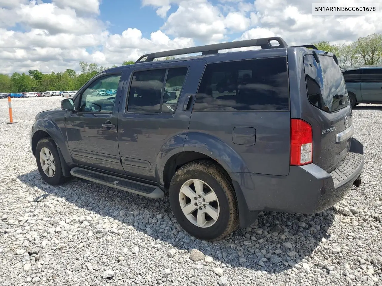 2012 Nissan Pathfinder S VIN: 5N1AR1NB6CC601678 Lot: 57247705