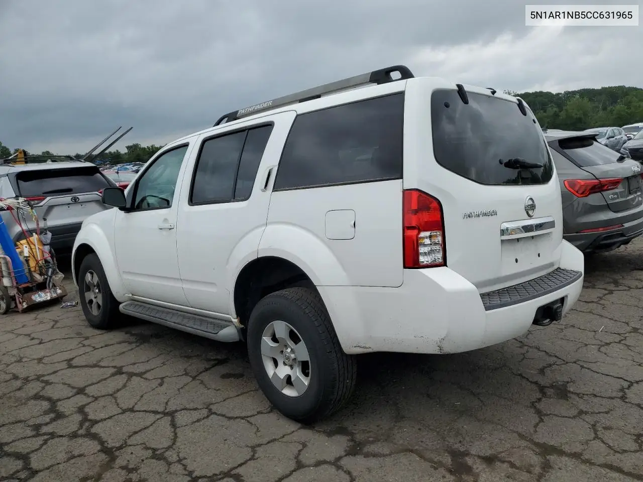2012 Nissan Pathfinder S VIN: 5N1AR1NB5CC631965 Lot: 62108935