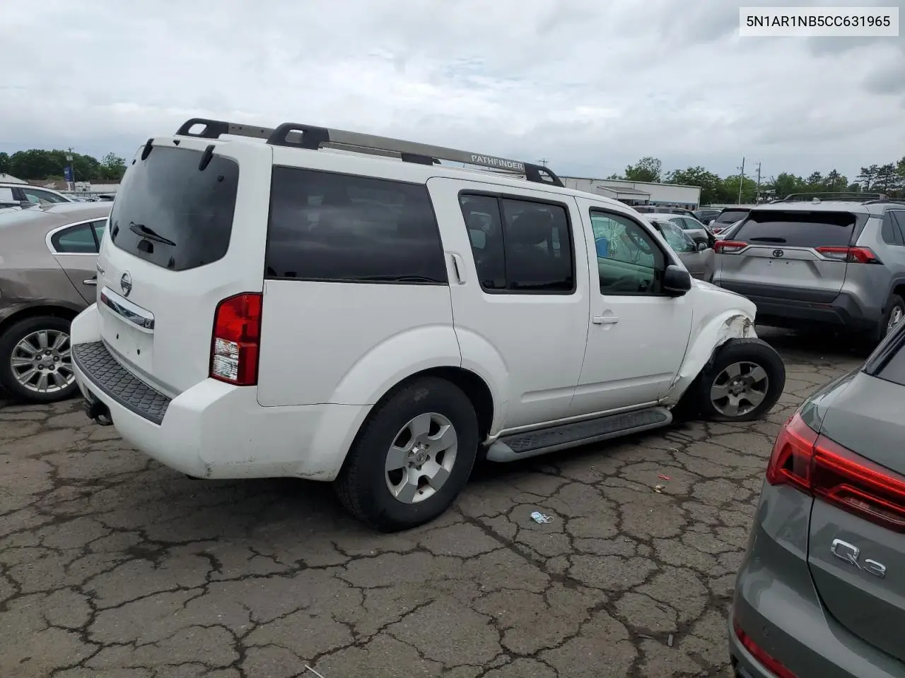 2012 Nissan Pathfinder S VIN: 5N1AR1NB5CC631965 Lot: 62108935