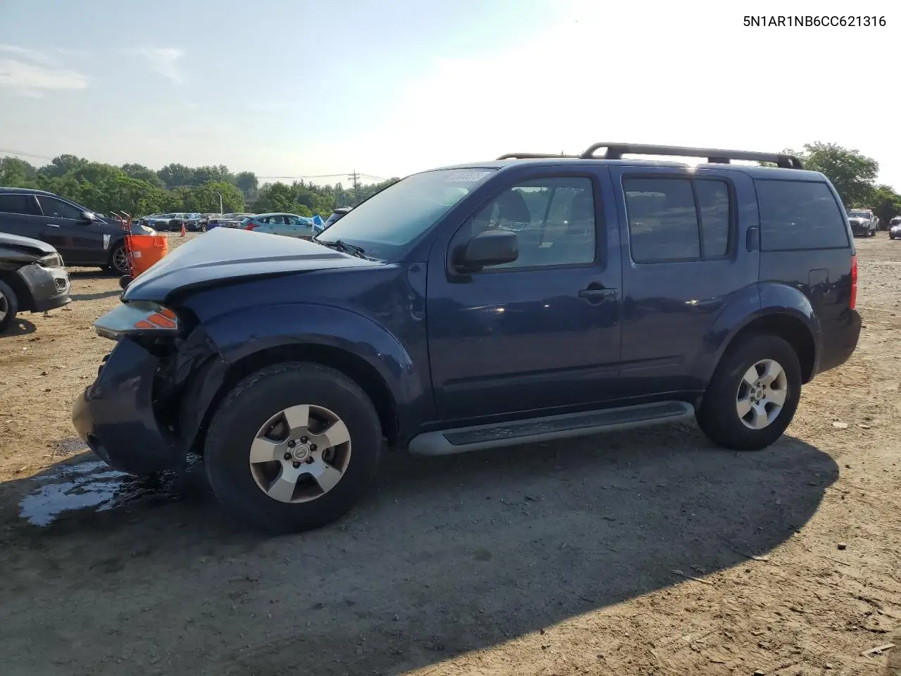 2012 Nissan Pathfinder S VIN: 5N1AR1NB6CC621316 Lot: 63048575