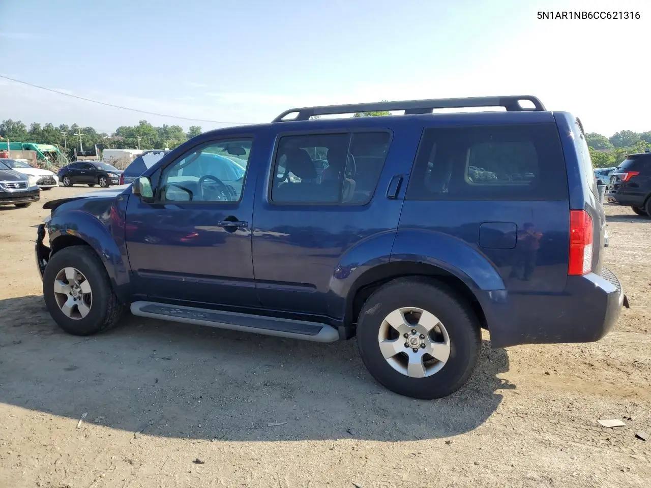 2012 Nissan Pathfinder S VIN: 5N1AR1NB6CC621316 Lot: 63048575