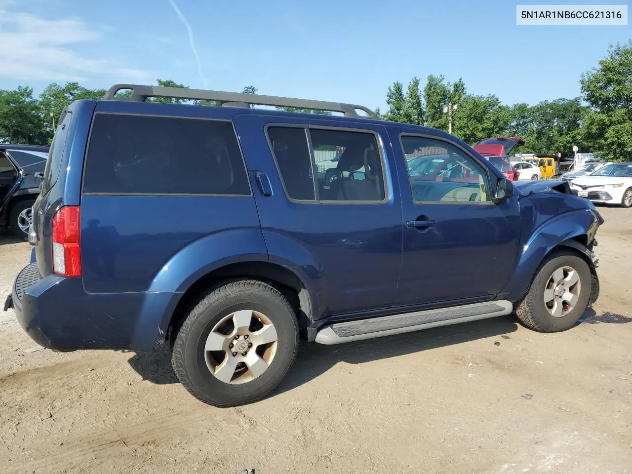 2012 Nissan Pathfinder S VIN: 5N1AR1NB6CC621316 Lot: 63048575