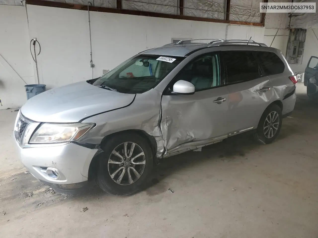 2013 Nissan Pathfinder S VIN: 5N1AR2MM3DC637953 Lot: 56692295
