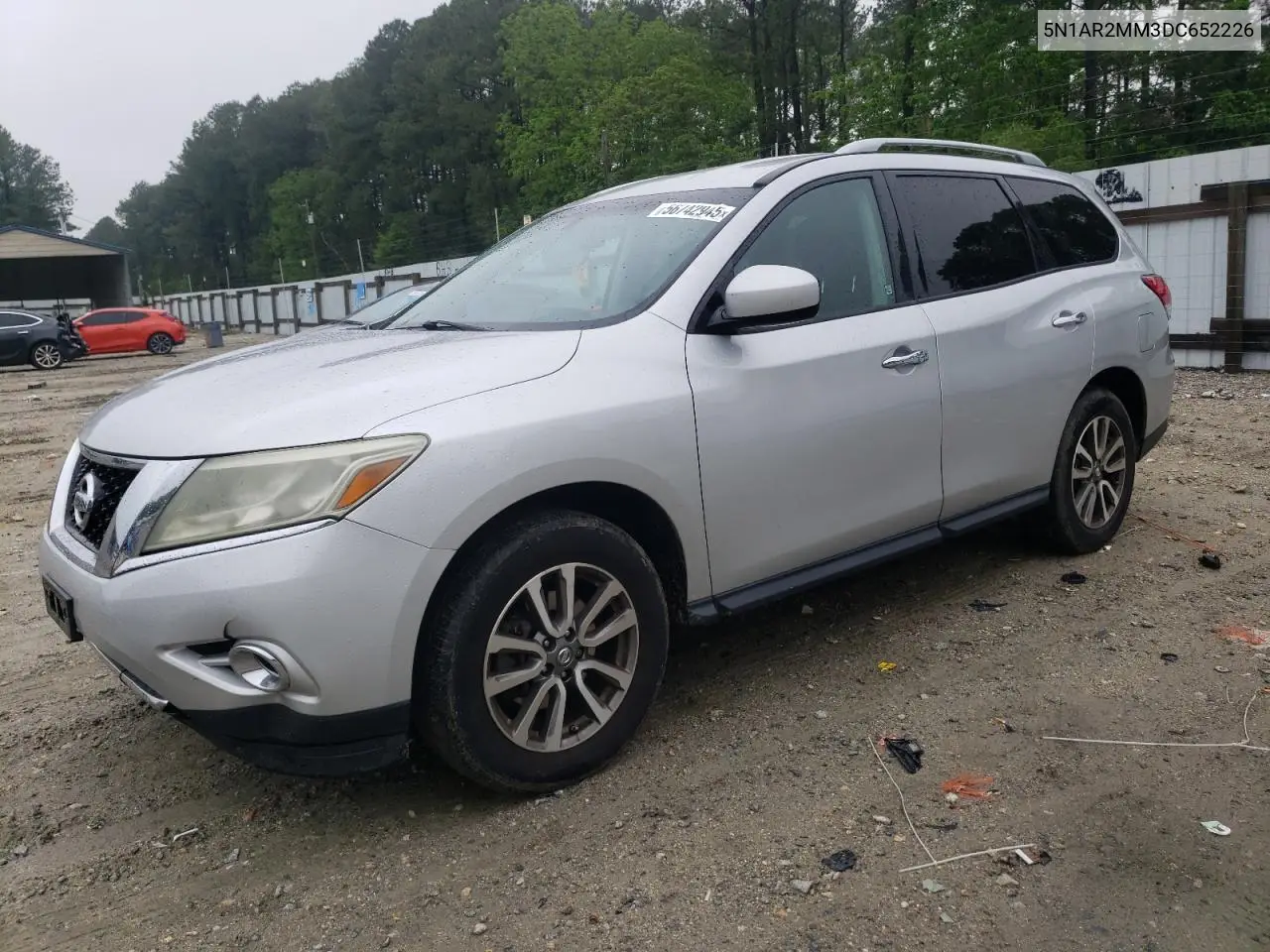 2013 Nissan Pathfinder S VIN: 5N1AR2MM3DC652226 Lot: 56742945