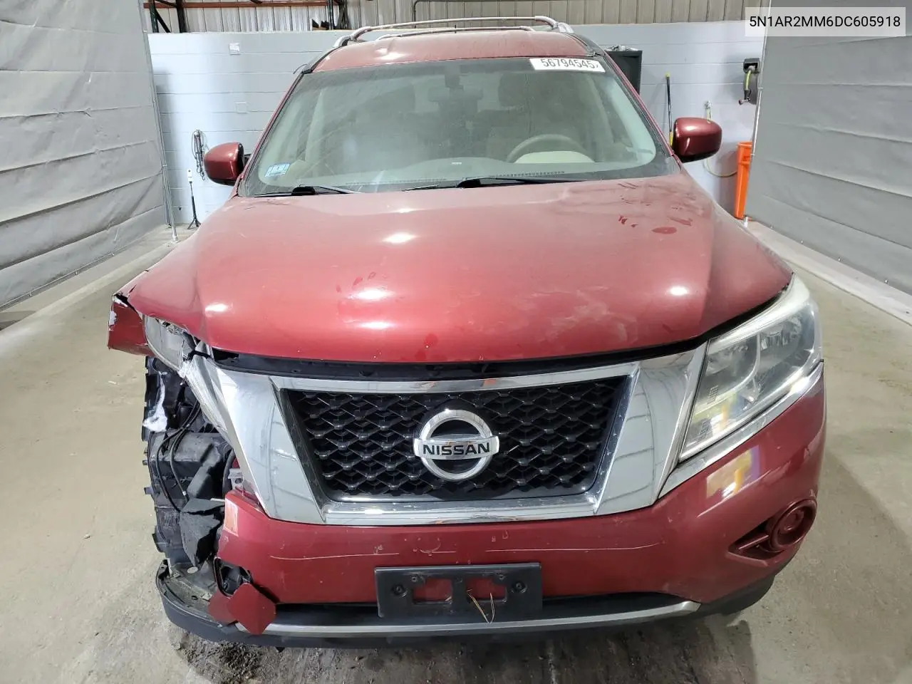 2013 Nissan Pathfinder S VIN: 5N1AR2MM6DC605918 Lot: 56794545