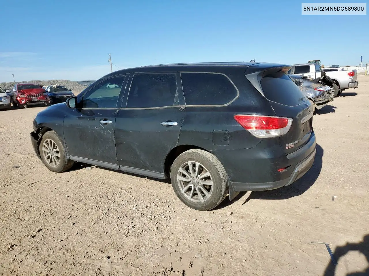 2013 Nissan Pathfinder S VIN: 5N1AR2MN6DC689800 Lot: 56901865