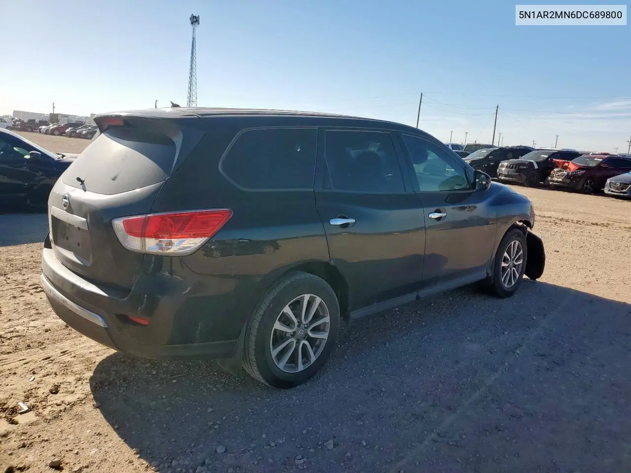 2013 Nissan Pathfinder S VIN: 5N1AR2MN6DC689800 Lot: 56901865