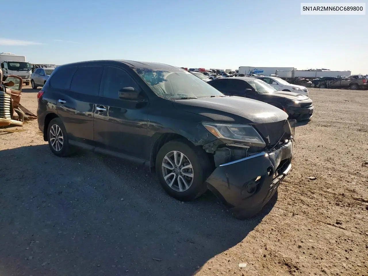 2013 Nissan Pathfinder S VIN: 5N1AR2MN6DC689800 Lot: 56901865