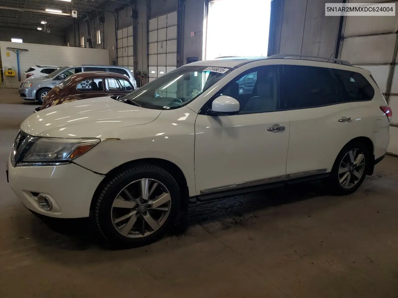 2013 Nissan Pathfinder S VIN: 5N1AR2MMXDC624004 Lot: 57046615
