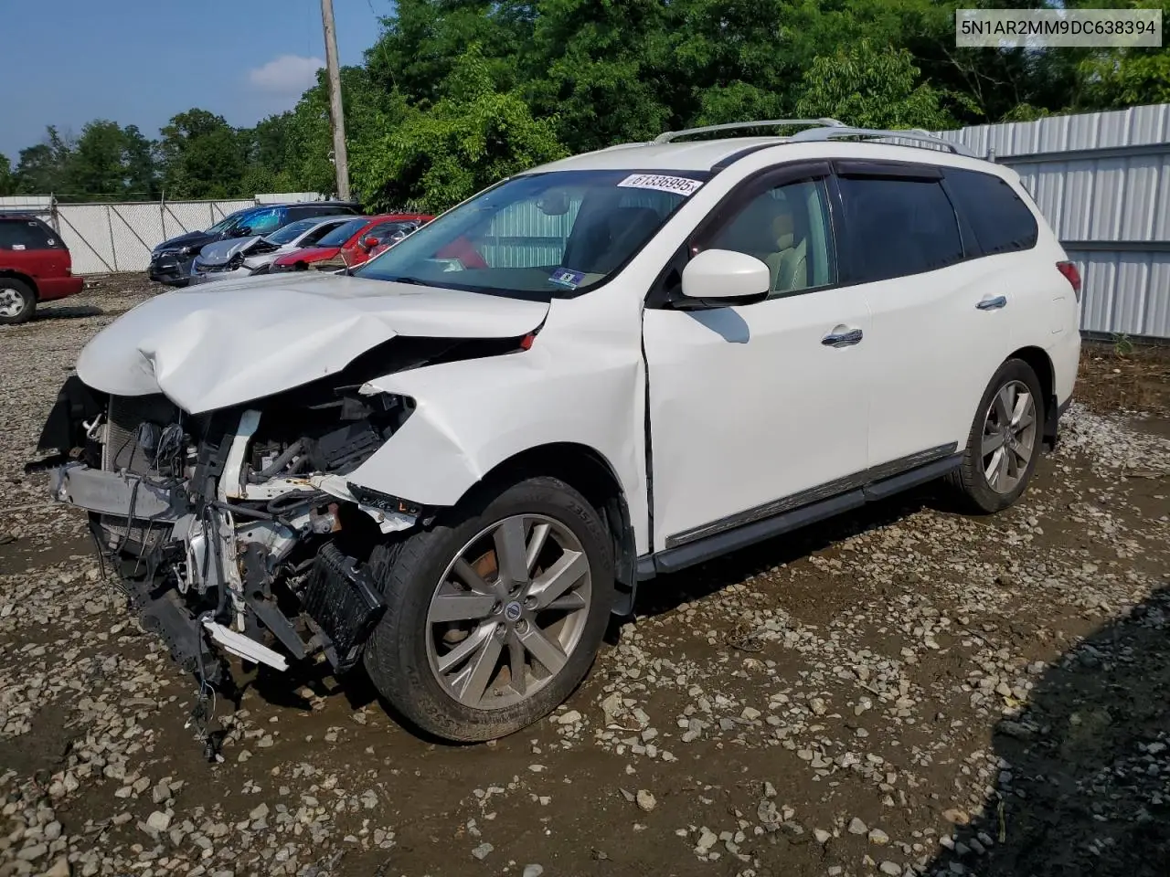 2013 Nissan Pathfinder S VIN: 5N1AR2MM9DC638394 Lot: 61336995