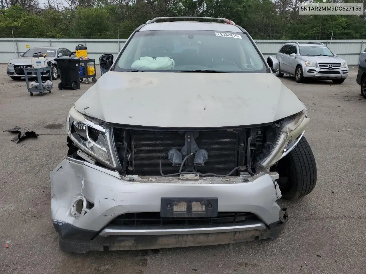 2013 Nissan Pathfinder S VIN: 5N1AR2MM9DC627153 Lot: 62380415